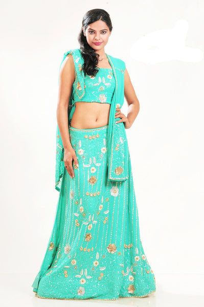 Mesmerizing Light Pink Net Lehenga Choli