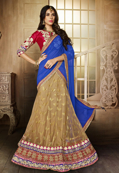 Mesmerising Designer legenga choli with stunning Embrodered Blouse