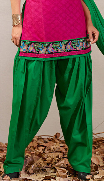 Fuchsia Readymade Salwar Suit