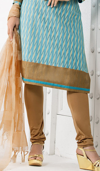 Printed Cotton Silk Salwar Kameez