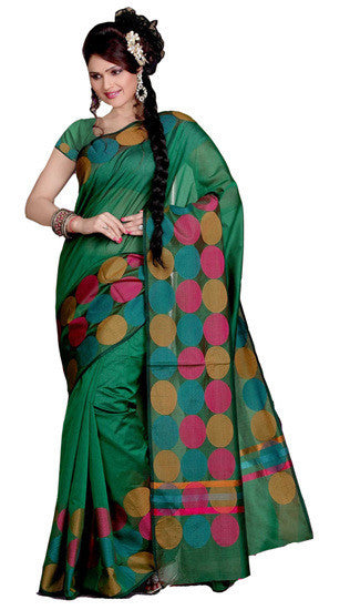 Art Silk South Silk Classic very trendy Orange zari_work Weddingsaree - RAJSHRIFASHIONS