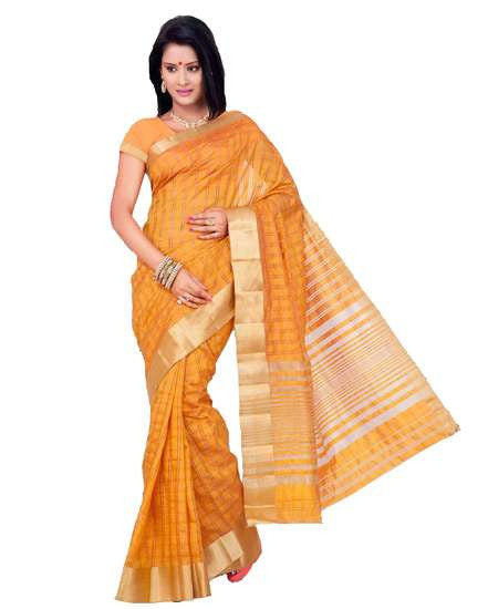 Glamouratic Digital Printed White and  Art Silk Ethnic Wear Party Saree - RAJSHRIFASHIONS