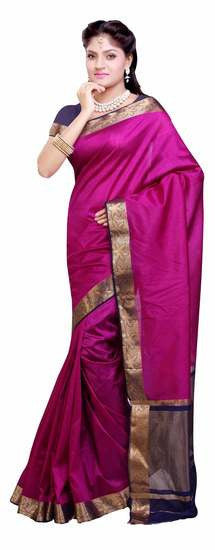 Glamouratic Digital Printed Green Art Silk Ethnic Wear Party Saree - RAJSHRIFASHIONS