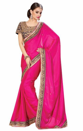 Get obsessed with the new ambit of the glamour with this magnificent saree - RAJSHRIFASHIONS