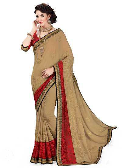 Majestic Hues and Drape this extraordinary designer party wear saree  pink color - RAJSHRIFASHIONS