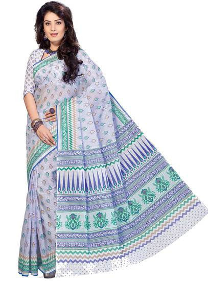 Differentiate your look with this new Pink color saree crafted on Cotton - RAJSHRIFASHIONS