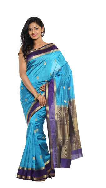 lift-up-yours-style-paithani-silk-blue-applique-work-resham_embroidery-wedding-ethnic-sarees Rajshri Fashions