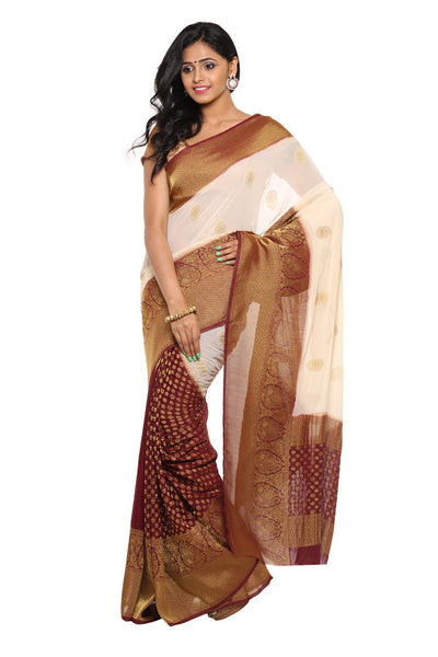 ethnic-sense-chiffon-white-applique-work-resham_embroidery-festive-ethnic-sarees Rajshri Fashions