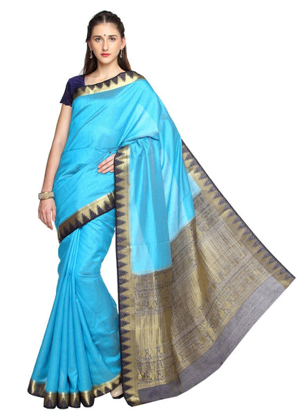 pull-up-adoring-eyes-style-paithani-silk-blue-applique-work-resham_embroidery-wedding-ethnic-sarees Rajshri Fashions
