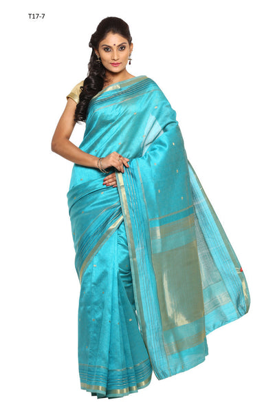 classy-paithani-silk-blue-applique-work-resham_embroidery-wedding-ethnic-sarees Rajshri Fashions