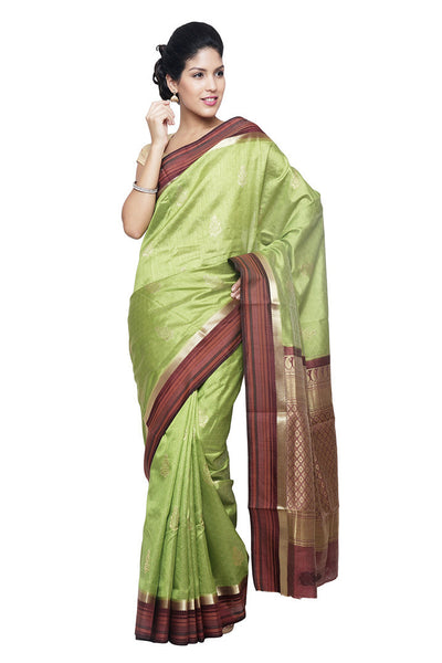 bring-attiude-yours-style-paithani-silk-green-applique-work-resham_embroidery-wedding-ethnic-sarees Rajshri Fashions
