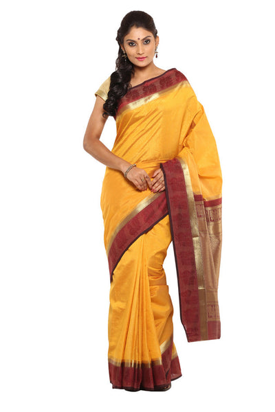 defining-roaylity-in-its-true-sense-paithani-silk-yellow-applique-work-resham_embroidery-wedding-ethnic-sarees Rajshri Fashions