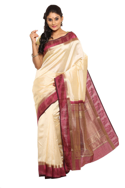 lift-up-yours-style-paithani-silk-white-applique-work-resham_embroidery-wedding-ethnic-sarees Rajshri Fashions