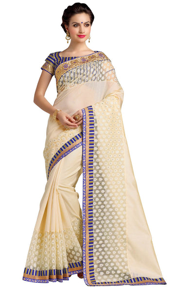 Vastreeni Splashy navy blue and red georgette designer saree is embellished with Indian embroidery work  saptrangi